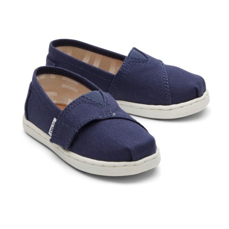 Πάνινο Toms Tiny Alpargata Canvas Μπλε